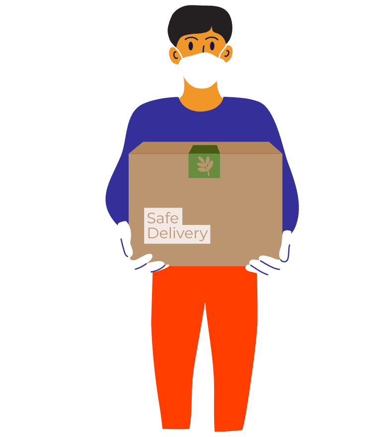 man with delivery