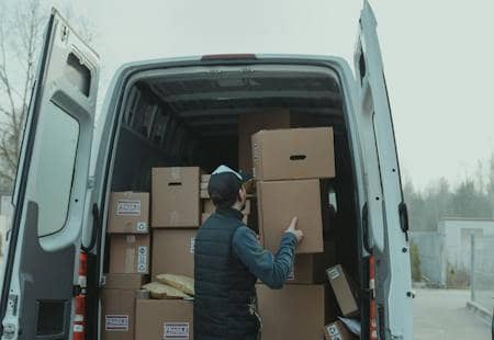 man with van delivery